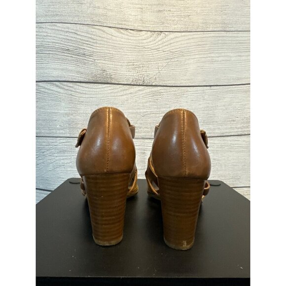 Naturalizer Tan Draft Sandal Size 7 - Picture 4 of 6